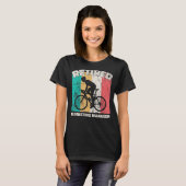 Gepensioneerd marktonderzoeksanalist t-shirt (Voorkant volledig)