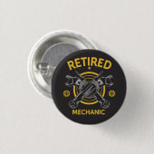 Gepensioneerd mechanisme ronde button 3,2 cm (Voorkant /achterkant)