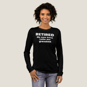 Gepensioneerd met nieuwe baas die me oma noemt Tri-Blend shirt