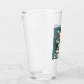 Gepensioneerd Mijn werk is backpacken Glas (Rechts)