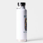 Gepensioneerd Mijn werk is fietsen Waterfles (Rechts)