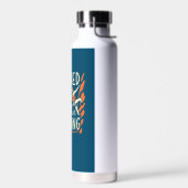 Gepensioneerd, mijn werk is klimmen waterfles (Links)