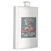 Gepensioneerd mijn werk is peddelen kajak flacon (Rechts)