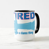 Gepensioneerd Mok (Voorkant rechts)