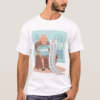 Gepensioneerd - Neem een dutje T-shirt