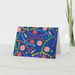 Gepensioneerd Neuro verpleegster Kaart