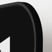 Gepensioneerd Niet mijn probleem Funny Retirement  Pickleball Paddle (Links Detail)