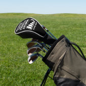 GEPENSIONEERD NIET MIJN PROBLEEM MEER GRAPPIGE GOLFHEADCOVER (Insitu)