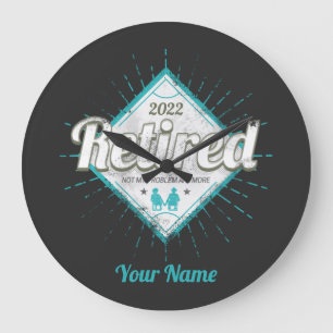 Gepensioneerd Niet mijn probleem meer Grote Klok