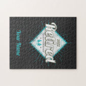 Gepensioneerd Niet mijn probleem meer  Legpuzzel (Horizontaal)