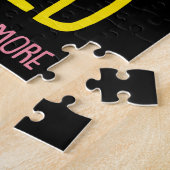 Gepensioneerd Niet mijn probleem meer oma Flamingo Legpuzzel (Zijkant)