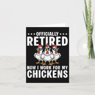 Gepensioneerd nu werk ik voor mijn kippen - Pensio Kaart