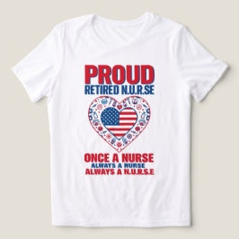 Gepensioneerd Nurse Pride T-shirt