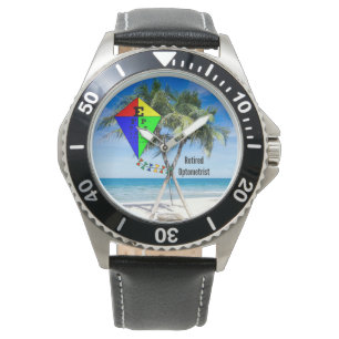 Gepensioneerd Optometrist, Humor Horloge