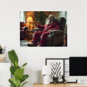 Gepensioneerd Poster (Thuiskantoor)