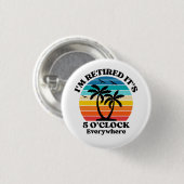 GEPENSIONEERD RONDE BUTTON 3,2 CM (Voorkant /achterkant)