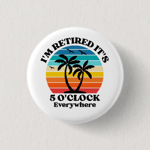 GEPENSIONEERD RONDE BUTTON 3,2 CM