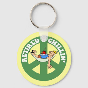 Gepensioneerd Sleutelhanger