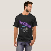 GEPENSIONEERD T-SHIRT (Voorkant volledig)