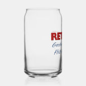 Gepensioneerd: Tot ziens Hallo Pensioen! Blikvorm Glas (Rechts)