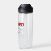 Gepensioneerd Tot ziens Hallo Pensioen CamelBak Waterfles (Achterkant)