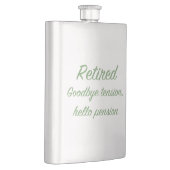 Gepensioneerd: Tot ziens spanning, hallo pensioen Heupfles (Rechts)