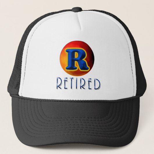 Gepensioneerd Trucker Pet (Voorkant)