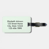 Gepensioneerd: Vaarwel prijsopgave Bagagelabel (Achterkant horizontaal)