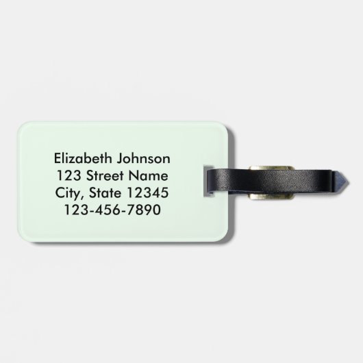 Gepensioneerd: Vaarwel prijsopgave Bagagelabel (Achterkant horizontaal)