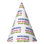 Gepensioneerd Van het houden Feesthoedjes (Voorkant)