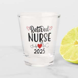 Gepensioneerd Verpleegster 2025 Pensioencadeaus Ve Shot Glas