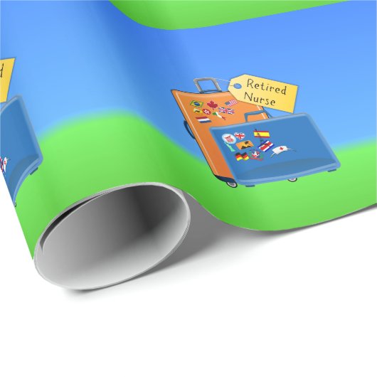 Gepensioneerd Verpleegster, Ingepakt en Klaar om t Cadeaupapier (Rol Hoek)