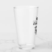 Gepensioneerd Vist zwarte tekst Glas (Rechts)