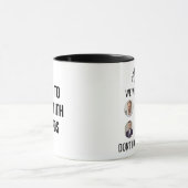 Gepensioneerd weggaan collega met foto's mok (Midden)