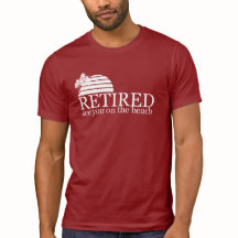 gepensioneerd zie je op het strand