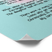 Gepensioneerd zurengedicht: "Heb ik een verschil g Poster (Hoek)