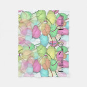 Gepensioneerd Zurse Fleece Blanket Light Grey Deken (Voorkant)