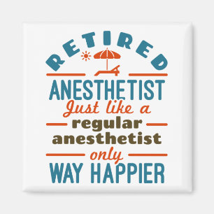 Gepensioneerd Zuster Anesthetist CRNA Way Happier Magneet