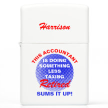 Gepensioneerde accountant Funny Retirement Gezegde