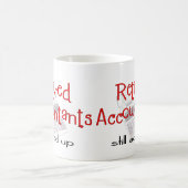 Gepensioneerde accountants "Nog steeds opgeteld" Koffiemok (Center)