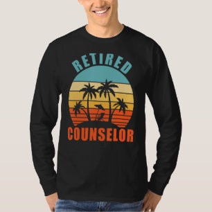 Gepensioneerde adviseur Grappige begeleiding Happy T-shirt