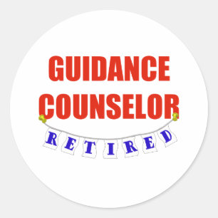 GEPENSIONEERDE ADVISEUR RONDE STICKER