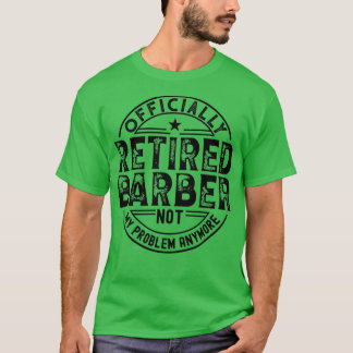 Gepensioneerde Barber T-shirt