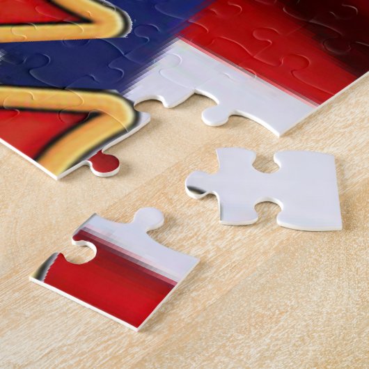 Gepensioneerde brandweerman legpuzzel (Zijkant)