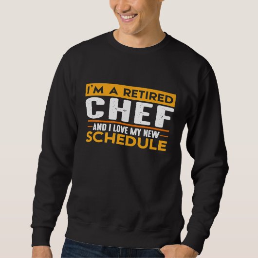 Gepensioneerde Chef Trui (Voorkant)