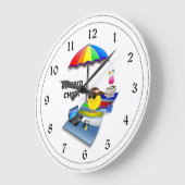 Gepensioneerde Chick bij het strand Grote Klok (Hoek)