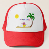 Gepensioneerde Chick, dus cool Trucker Pet (Voorkant)