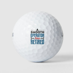 Gepensioneerde chirurg A Smooiere operator heeft g Golfballen