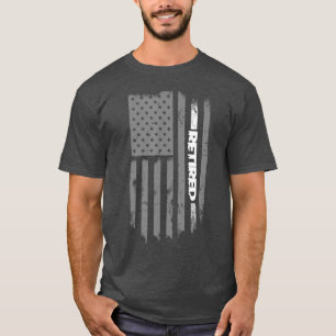 Gepensioneerde correctiemacht voor de Amerikaanse  T-shirt