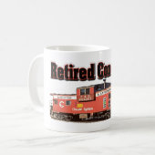 Gepensioneerde CSX-geleider Koffiemok (Voorkant links)